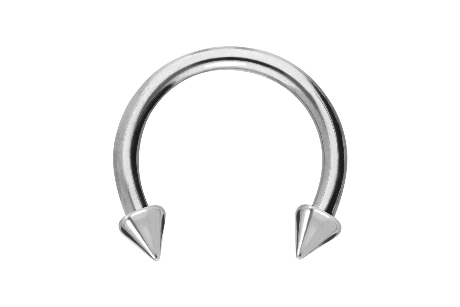 Chirurgenstahl Hufeisenring Piercing SPITZEN